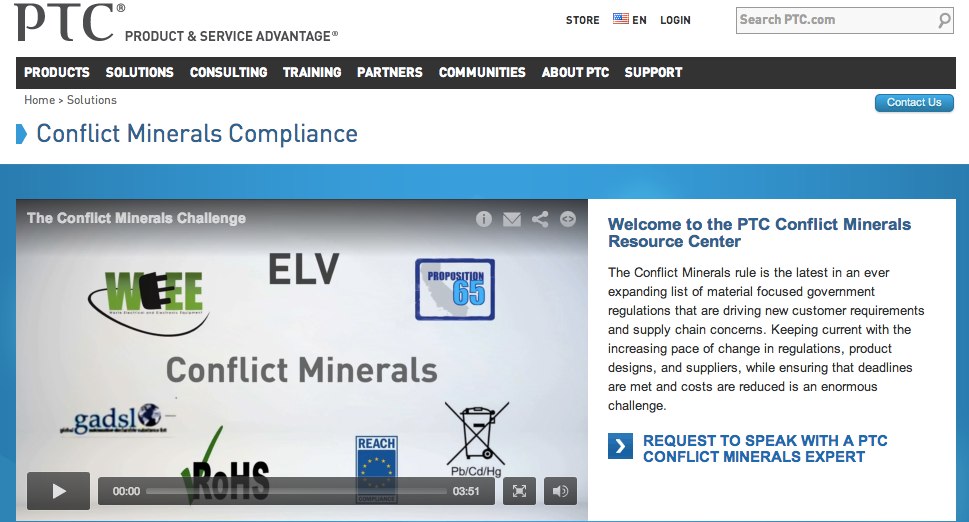 PTC Conflict Minerals Page-1