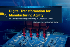 Manufacturing IT Agility