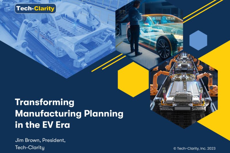 Transforming Manufacturing Planning in the EV Era