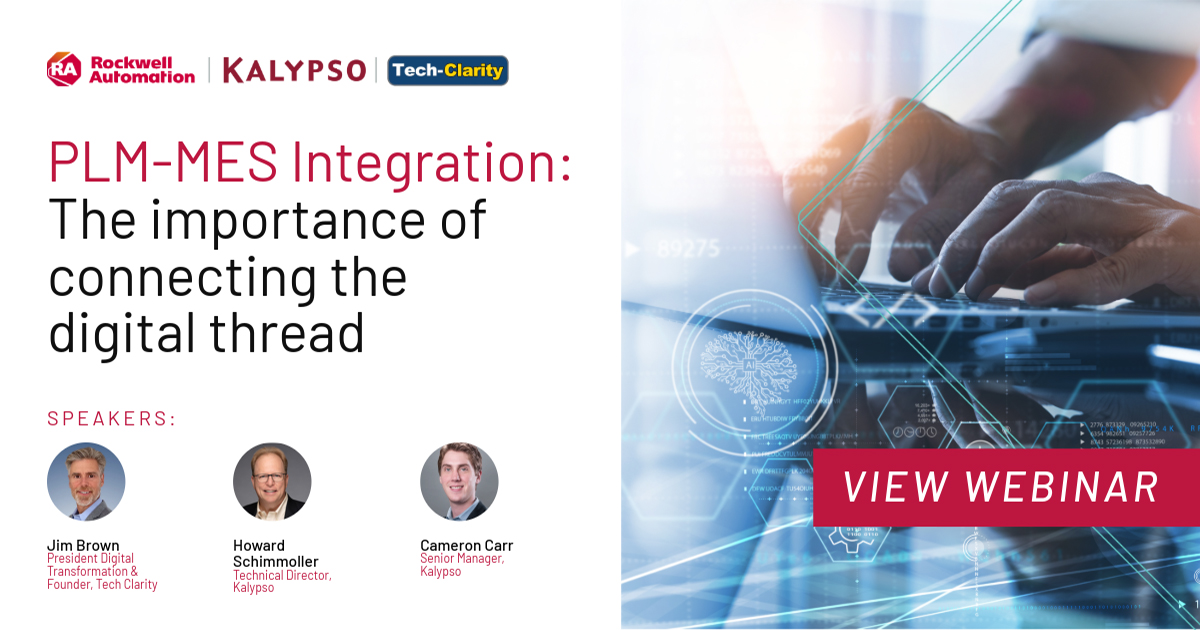 PLM-MES Integration: Connecting the Digital Thread - Tech-Clarity